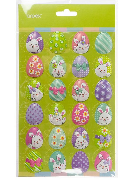 Naklejki wielkanocne 3D Arpex / 431698 Euro-trade